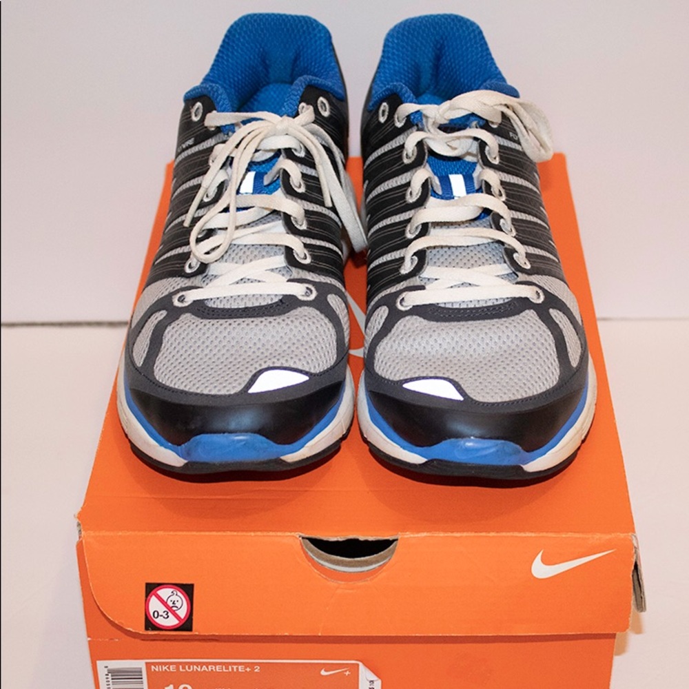 NIKE LUNARELITE+2 WOLF GREY / TREASURE BLUE
